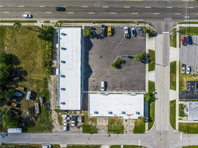 Aerial overview of property's location