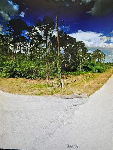 View of street featuring street lights