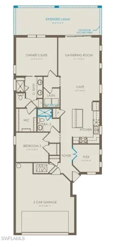 Floorplan with structurals