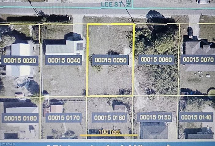 Aerial view of property's location