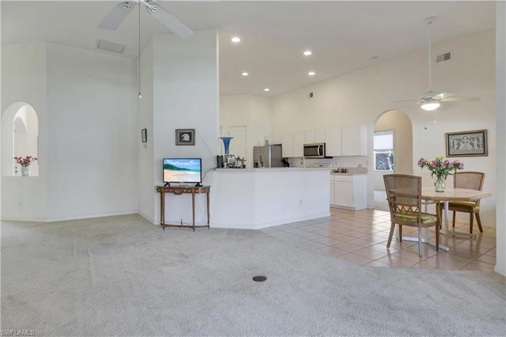 Family Room adjacent to the Kitchen nook