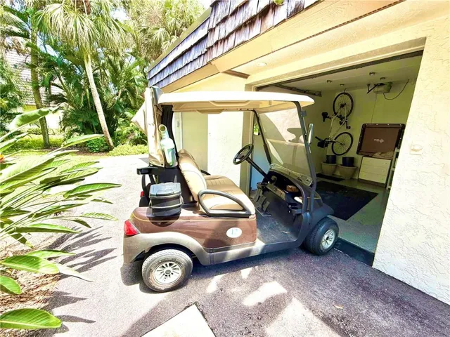 Golf cart and Golf cart Garage