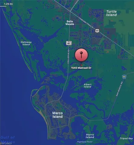 Map location