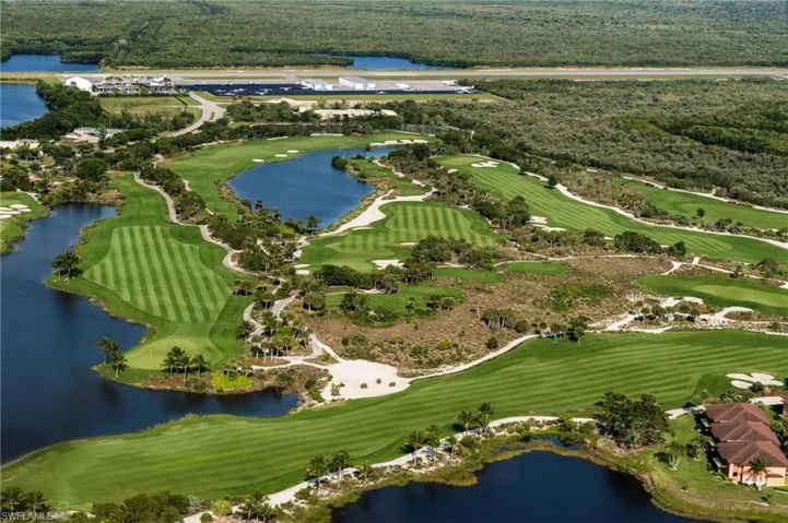 Birds eye view of Hammock Bay Golf Course