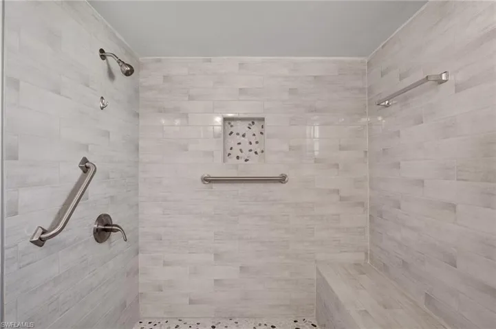 Primary bathroom shower only.
