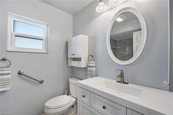 Primary bathroom.