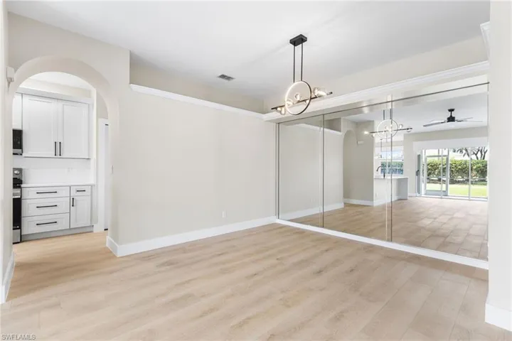 New tile flooring