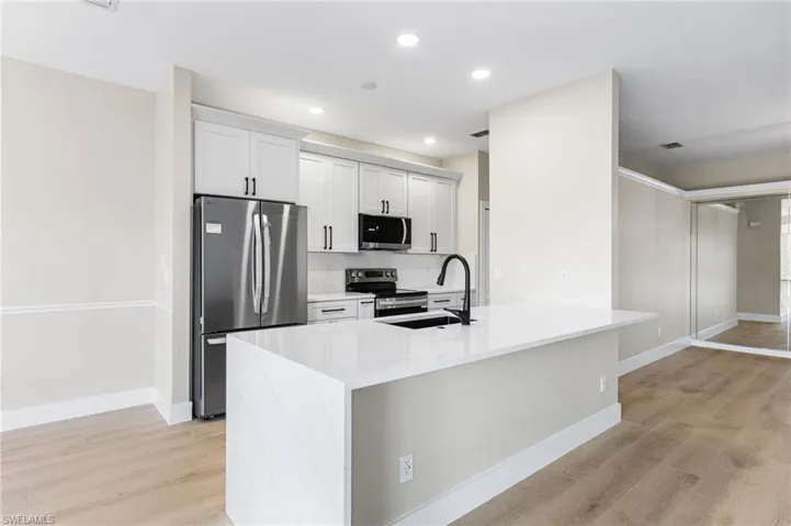 Completely remodeled kitchen