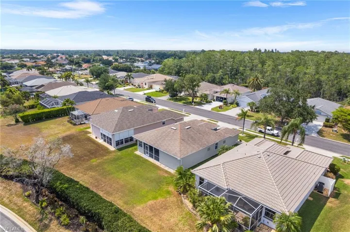 Spacious yard