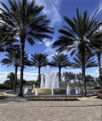 Water Feature at Round-About Heading Towards Clubhouse