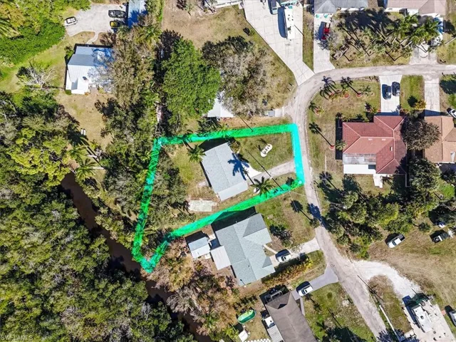 Map / location with property boundaries highlighted