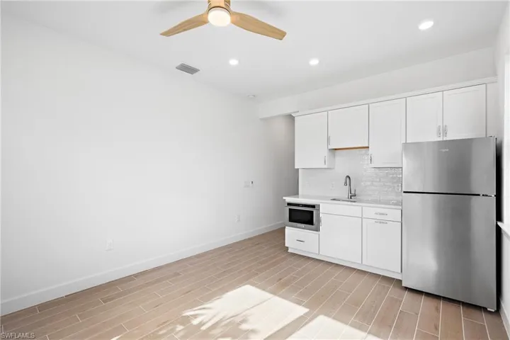 AllGen living area and kitchenette