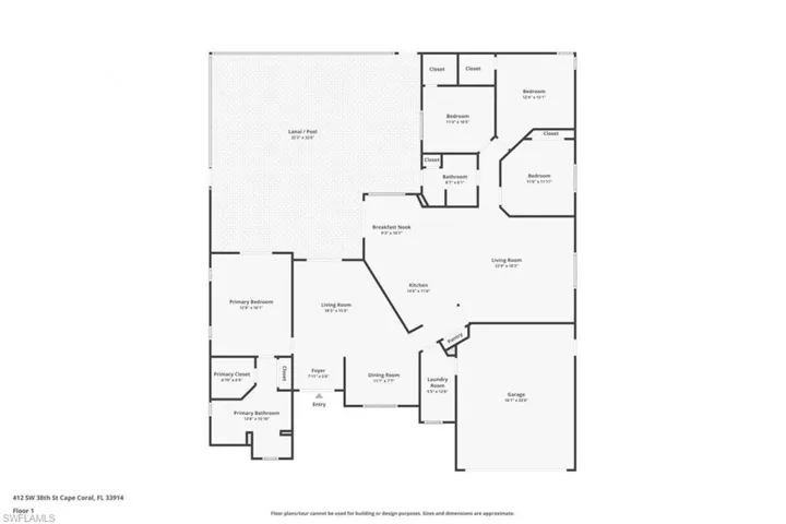 412 SW 38th  ST, Cape Coral, FL 33914