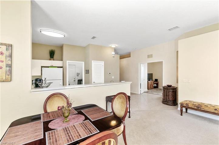 open dining area