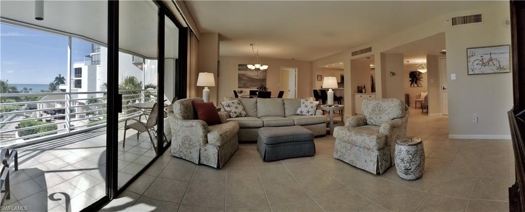 Huge great room with gulf and sunset views