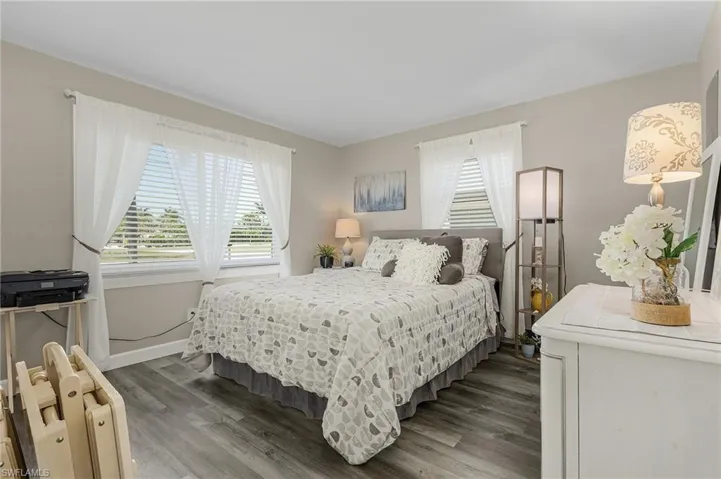 Guest Bedroom is large enough for a king-size bed.