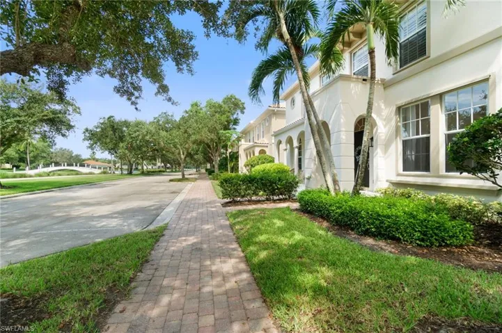 Shady, tree lined street with plenty of guest parking spots