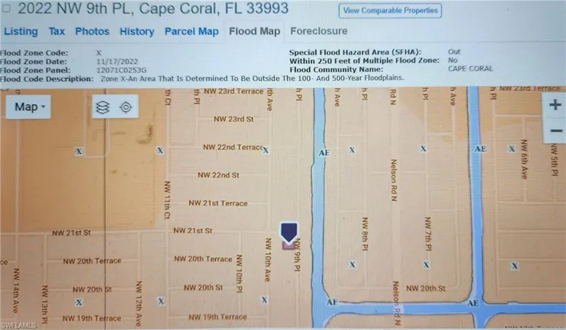 2022 NW 9th  PL, Cape Coral, FL 33993
