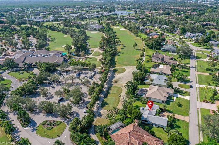 Airial View Backyard 1st Hole