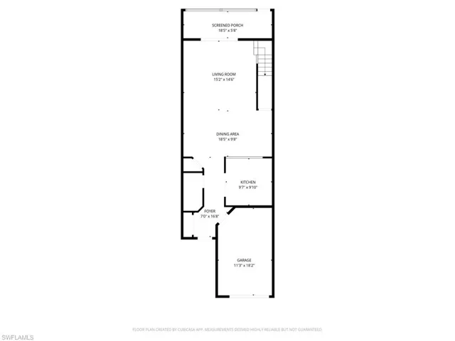 View of floor plan / room layout