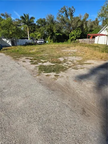 View of vacant lot