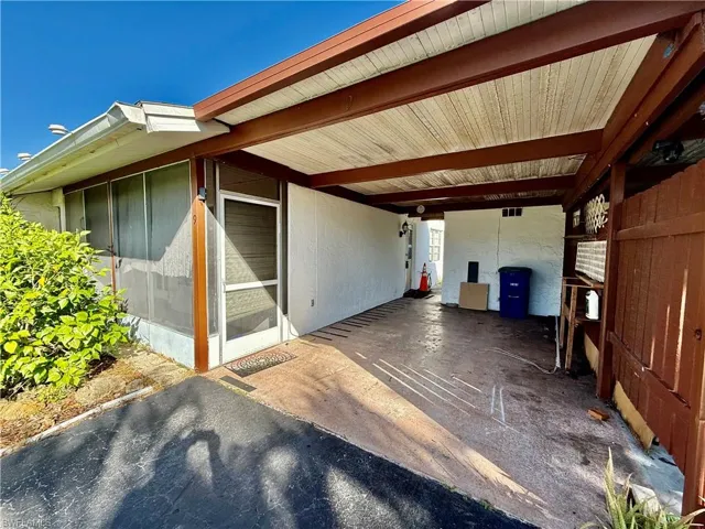 Covered Carport.
