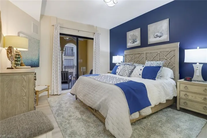 Bedroom featuring light hardwood / wood-style floors