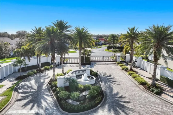 View of property's community with a gate