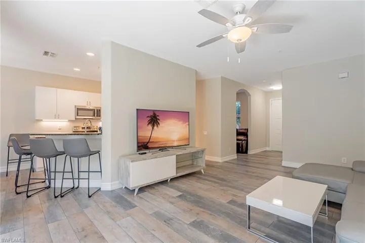 Living Room to Kitchen
