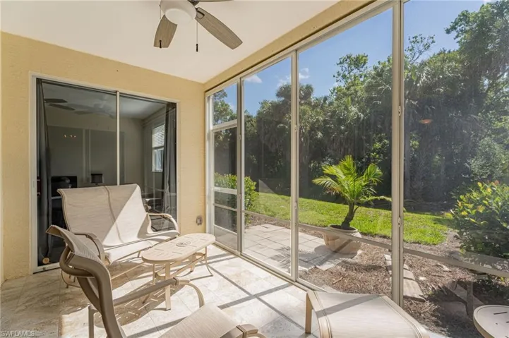 Lanai with Acrylic Windows to keep clean