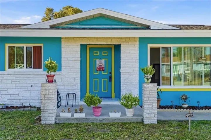 Entrance to property