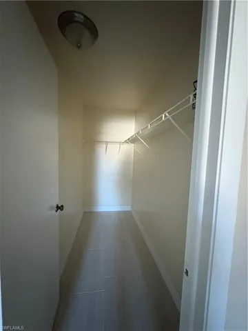 Primary closet