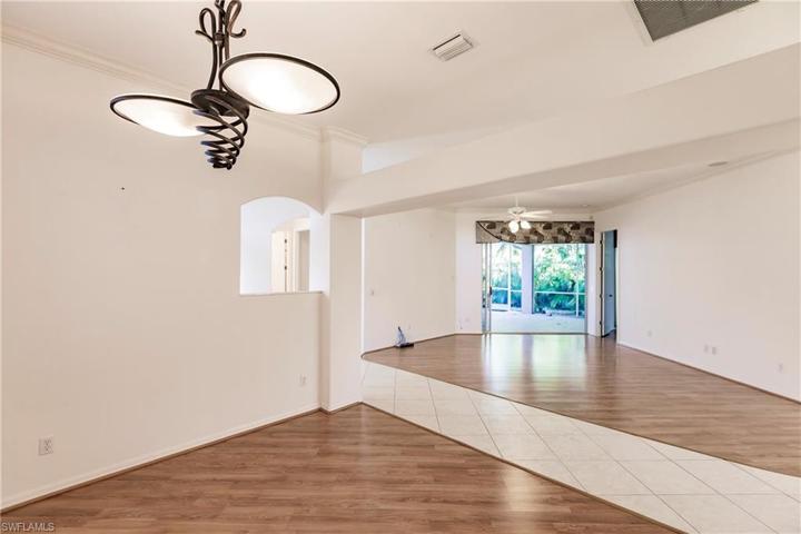 From the dining area