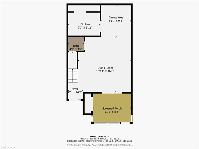 1st floor floor plan (approximate)