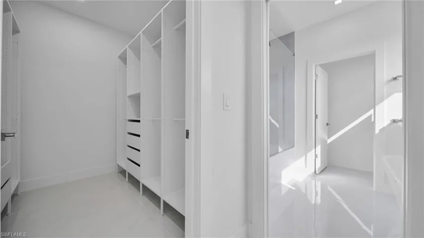 View of spacious closet