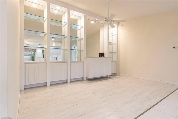 Vaulted Ceilings, Built-in Cabinets