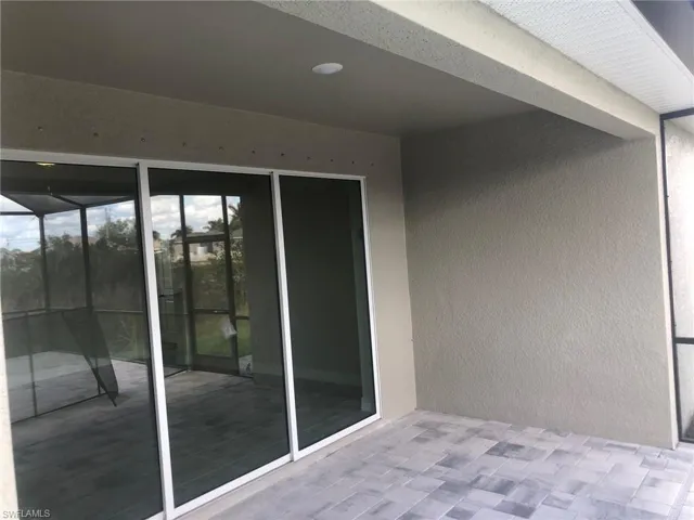 View of patio