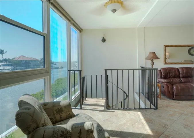 View of Naples Bay from living room