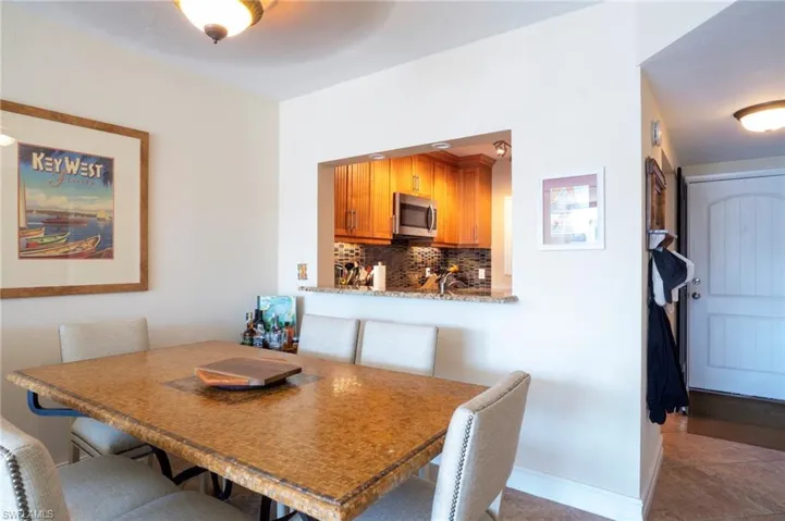 Dining area