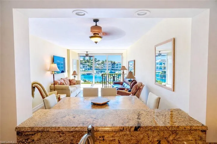 Kitchen to dining room