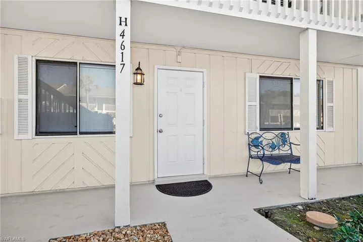 Doorway to property
