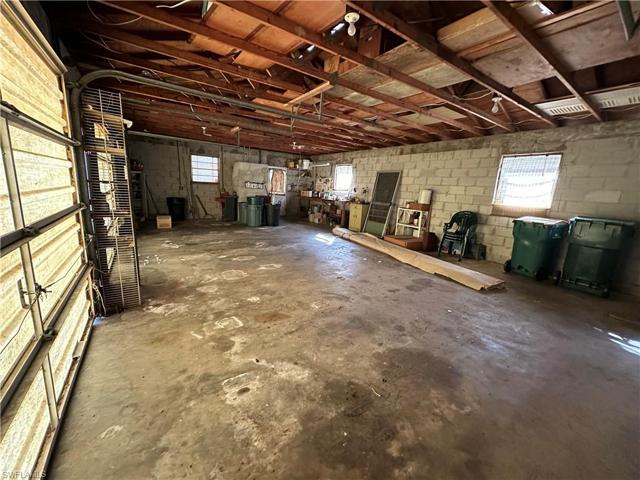 Attached Garage Interior