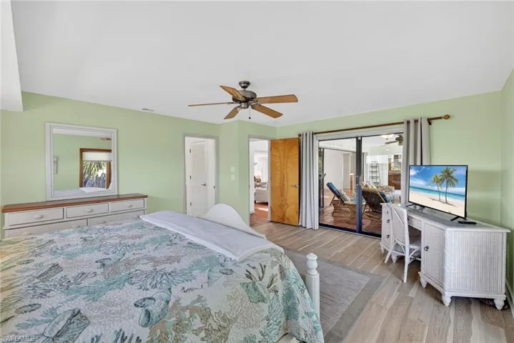 One of two primary bedrooms with en suites.