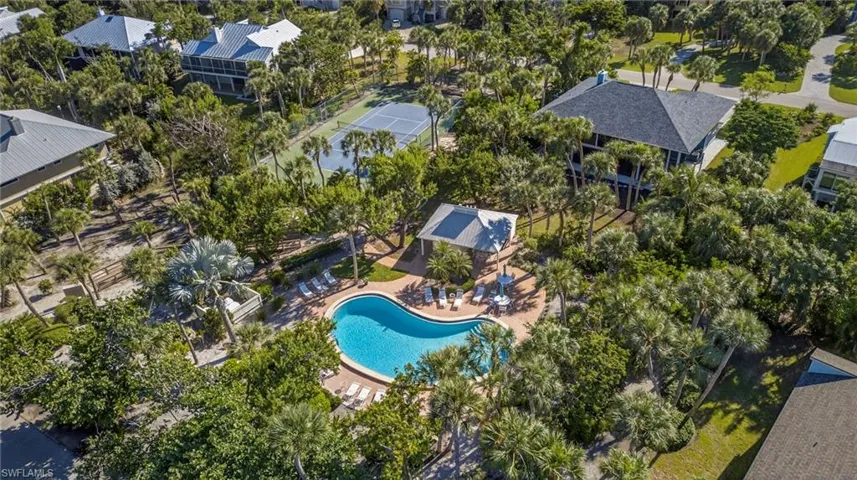Ideally located just four homes from the community courts and pool, the best of island living. Steps from the community pool and courts. Close enough to play, far enough to relax.