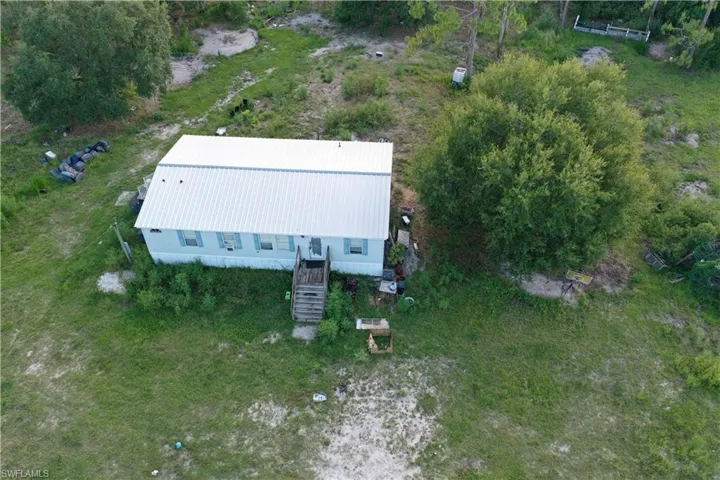 Front of structure