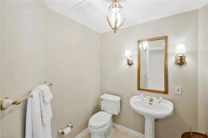 Half guest bathroom