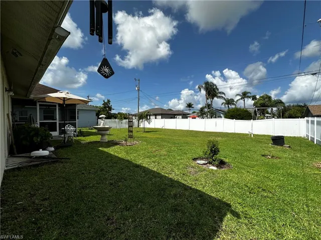 View of yard