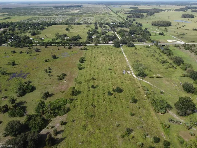 Drone / aerial view with a rural view