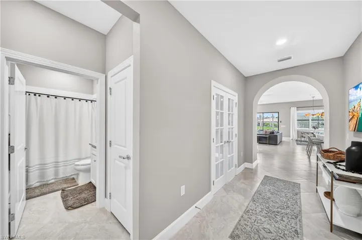 Light gray interior walls throughout