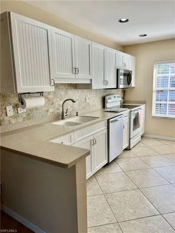 Kitchen with updated cabinets/countertops